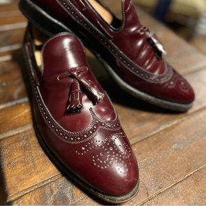 Allen Edmonds | Berwick Men’s Cordovan Leather Tassel Loafers Dress Shoes Sz 11